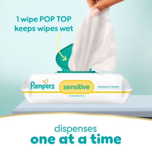 Pampers Sensitive Baby Wipes - 504ct