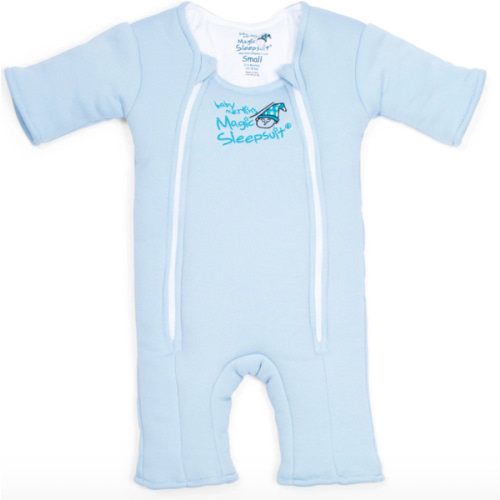 Blue Baby Merlin’s Magic Sleepsuit – 100% Cotton for Better Baby Sleep