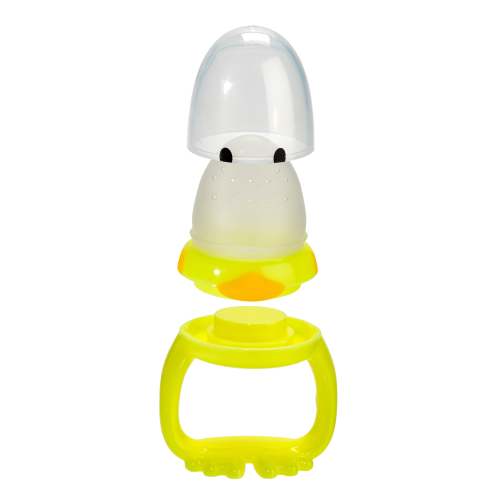 Silicone Duck Fresh Food Feeder and Teether