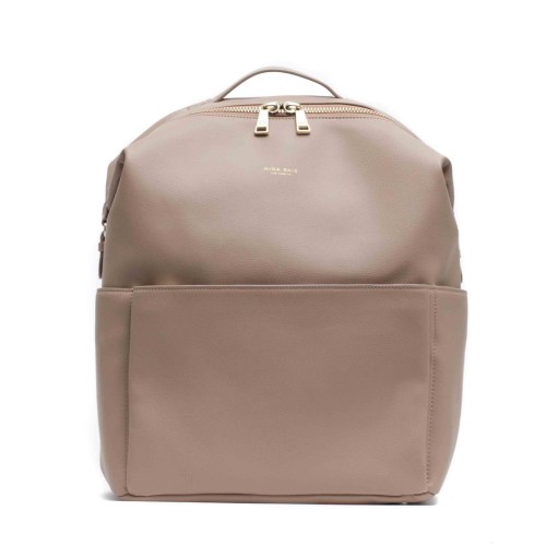 Stevie Backpack (Vegan) – Mina Baie Black/Gold