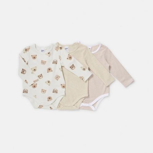 3 Pack Bodysuits - Kmart