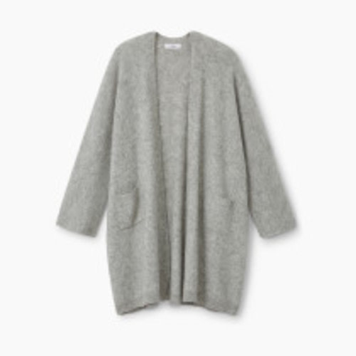 Storq Mama + BB Nursing Cardigan - Heather Gray, Xl/2 Xl