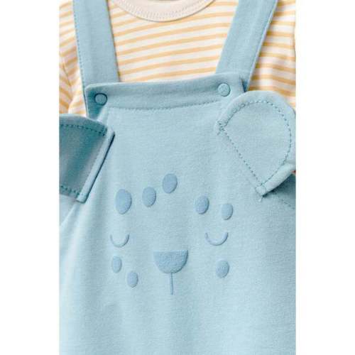 Tigers Overalls Outfit, Blue - Moi Noi | Maisonette