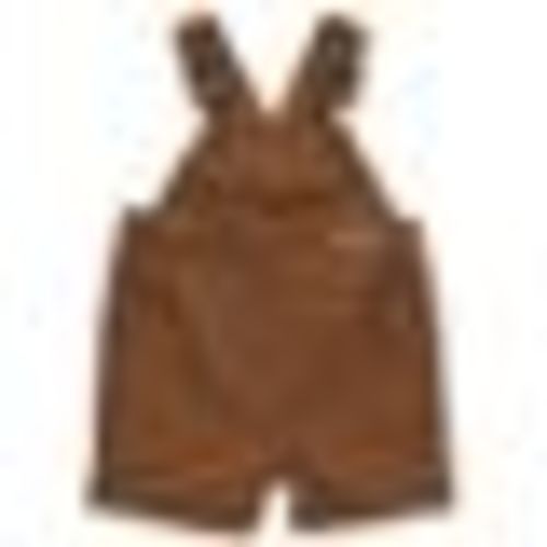 Carhartt Baby Girls' Canvas Ruffle Front Shortalls