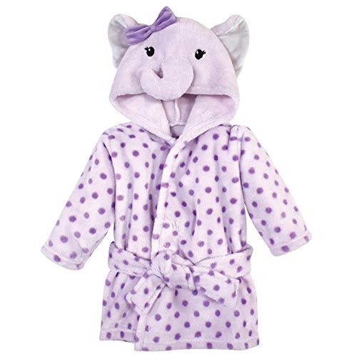 Hudson Baby Unisex Baby Plush Animal Face Bathrobe