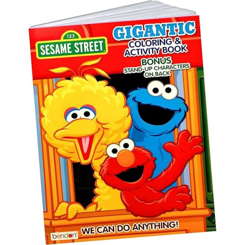 Sesame Street Gigantic Coloring and Activity Book