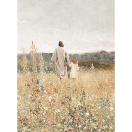 Steps of Faith, Girl - Print – Light Your Home
