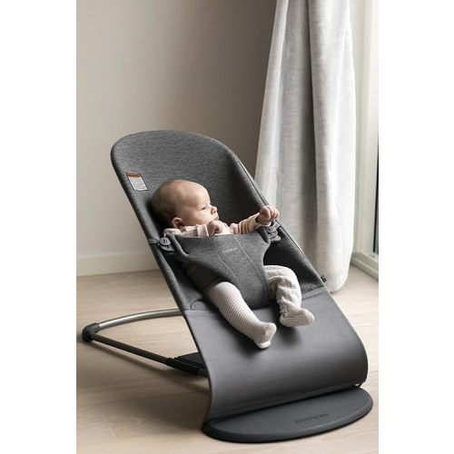 BabyBjörn Bouncer Bliss, 3D jersey, Charcoal gray