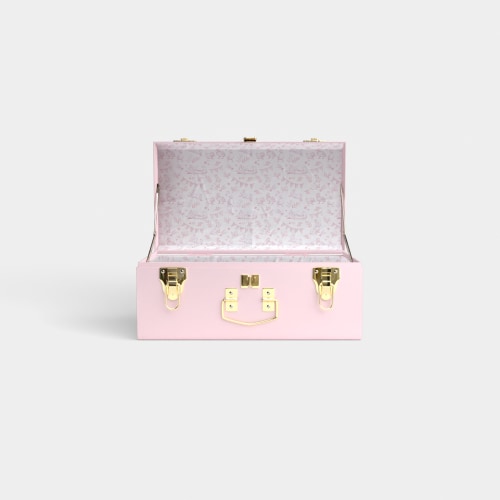 Mini Trunk - Pink - Pink Petites / Embroidery