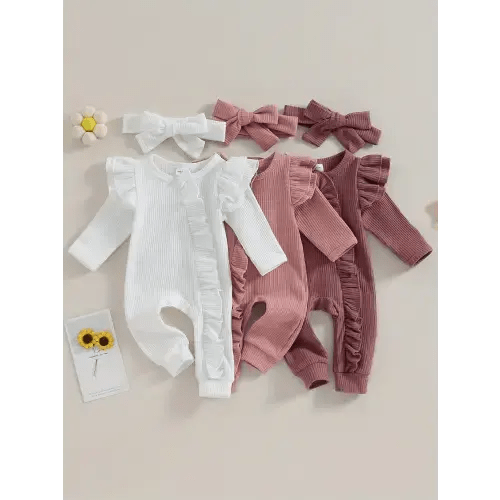 infant girl autumn jumpsuit