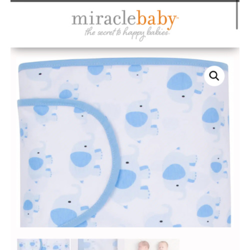 Miracle Blanket Swaddle, Swaddle Wrap, Swaddle Blanket, Sleep Sack, Wearable Blanket All-In-One