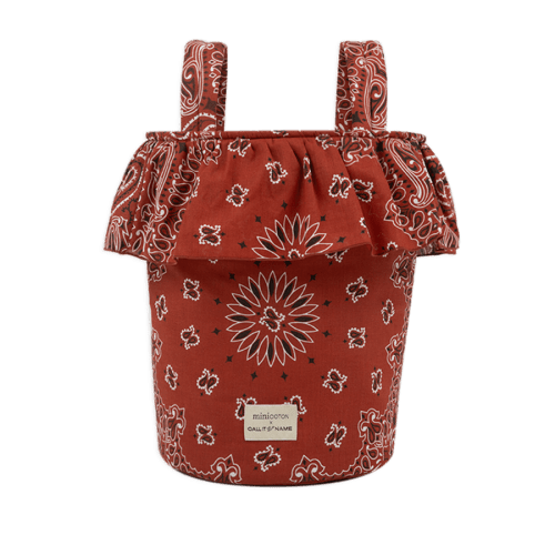 Basket - Vintage Red - Minicoton