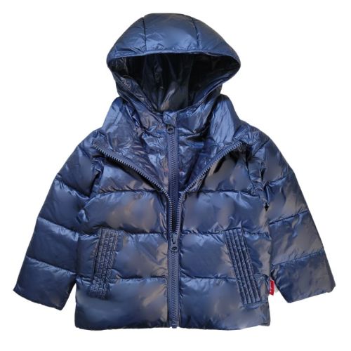 The Road Coat Down - Navy Ultimate Warmth & Safety for Winter Car ride – Onekid