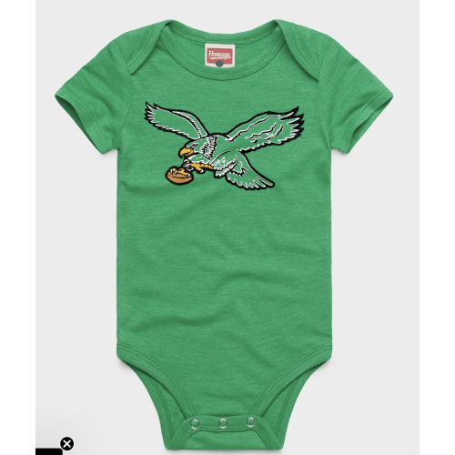 Philadelphia Eagles '87 Baby One Piece | Vintage-Inspired NFL Logos – HOMAGE