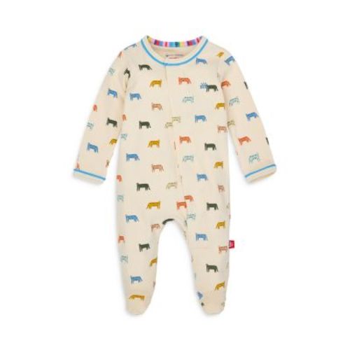 Unisex Le Tigre Printed Footie One Piece - Baby