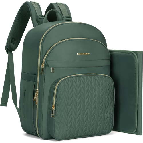 Baby Diaper Bag with Changing Station, Waterproof Diaper Bag Backpack for Moms Dads