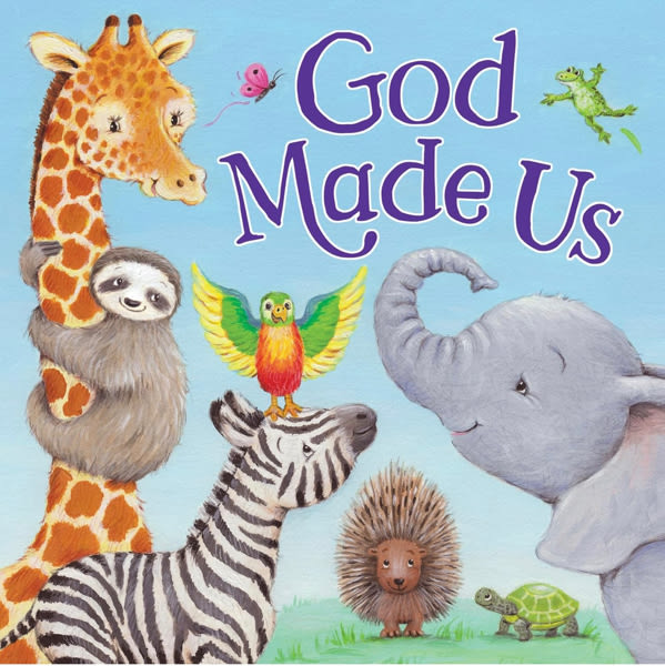 God Made Us – Christian Board Book for Kids | Faith-Based Story Celebrating God’s Love, Individuality & Creation | Touching Bedtime Story Picture Book for Toddlers | Baby & Baptism Gift