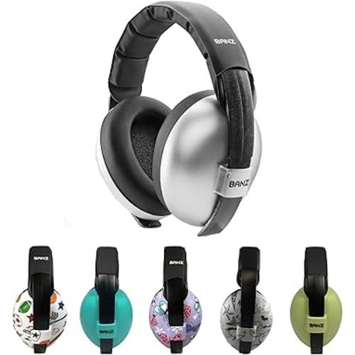 Banz Bubzee Baby Headphones for Noise Protection - Baby Ear Muffs, Newborn Infant & Toddler, 0 to 36 Months, Adjustable