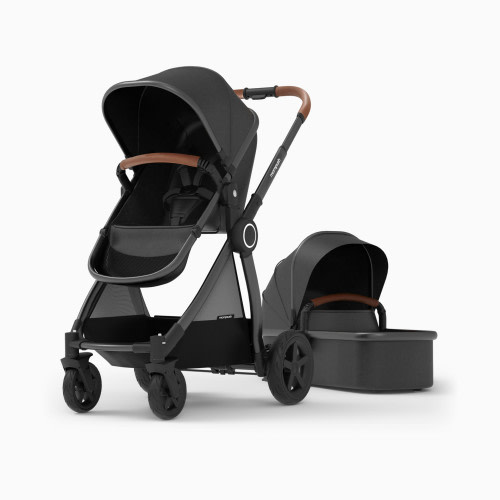 Mompush Ultimate 2 Stroller & Bassinet - Black