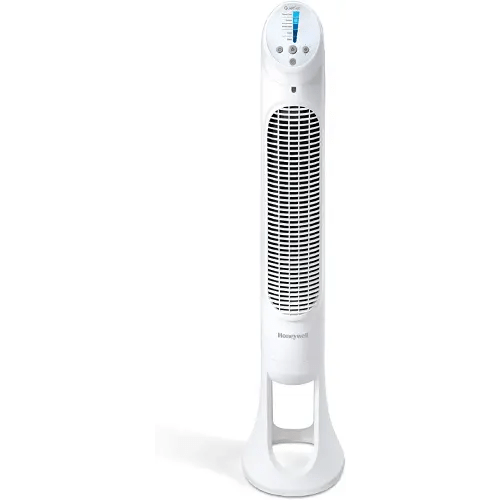 Honeywell HYF260 Quiet Set Whole Room Tower Fan, White