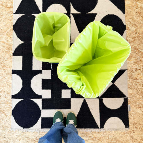 Reusable Trash Bag | Washable Pail Liner by Marley's Monsters: Birch