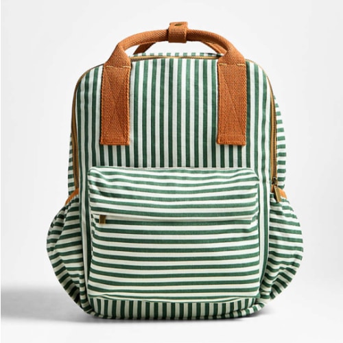 Pathfinder Medium Forest Stripe Kids Cotton Backpack