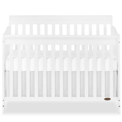 Dream On Me Ashton 4-in-1 Convertible Crib In Grey
