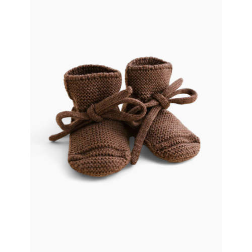 Booties in Mocha