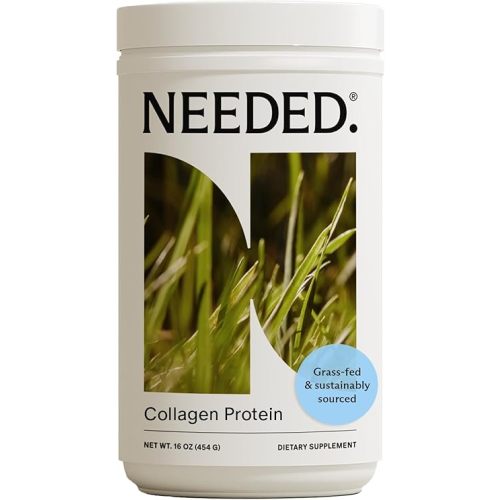 Needed. Expertly-Formulated & Tested Prenatal Hydrolyzed Collagen Protein Powder for Pregnancy, Breastfeeding, & Postpartum | Grass-fed, Pasture-Raised, Hormone-Free | 1lb