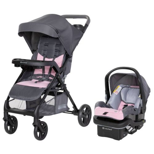 Baby Trend Passport Cargo Travel System With Ez-lift Plus Infant Car Seat - Pink Bamboo