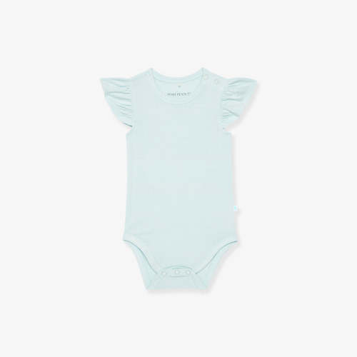 Starry Blue Ruffled Bodysuit