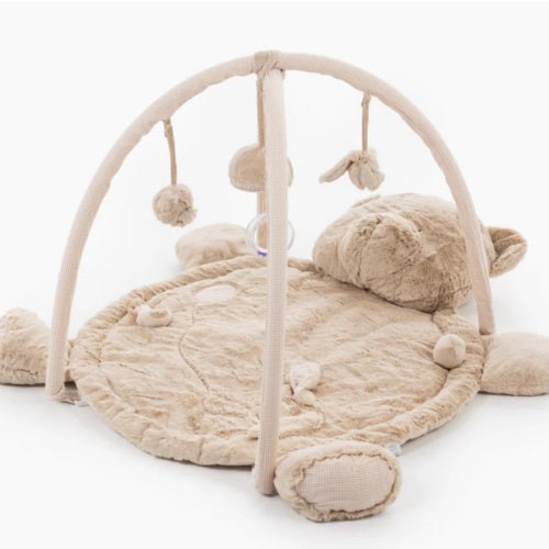 Bear Playmat & Gym - Beige