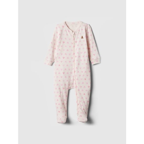 Baby Two-Way Zip Heart One-Piece