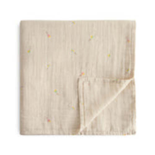 Organic Cotton Mushie Baby Muslin Swaddle Blanket