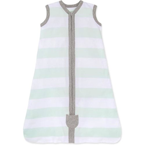 Burt's Bees Baby Beekeeper Wearable Blanket, Organic Cotton Swaddle 0.5 or 1.5 TOG, Newborn Essentials Shower Gift