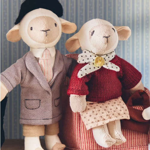 CHILDREN’S SHEEP FAMILY PLUSH TOY SET (SET OF 3) - TOYS - KIDS AND BABY | Zara Home United States of America