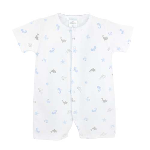 Under the Sea Printed Romper | Baby Boy