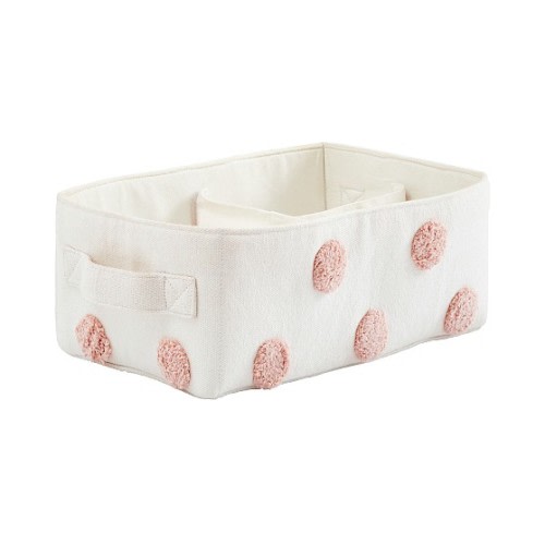 Embroidered Dot Nursery Storage Organizer | Pottery Barn Kids