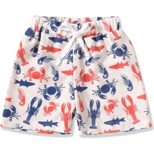 Aalizzwell Baby Swim Trunks, Toddler Infant Swimsuit Bathing Suit Beach Swimming Shorts