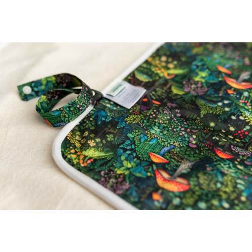 Patterned Ultra-Soft Bamboo Machine Washable Diaper Change Mat