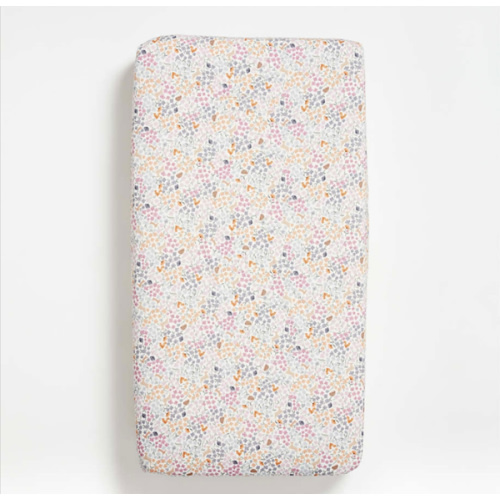 Stay Cool Wonderland Prairie Organic Cotton Baby Crib Fitted Sheet