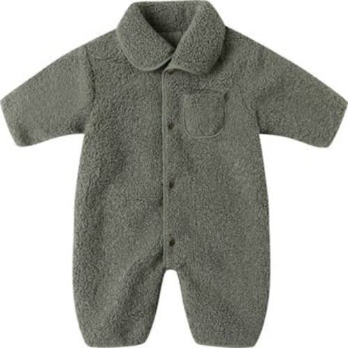 Reversible Fleece Romper, 6-12M
