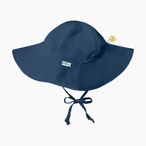 Sun Protection Hat - Navy, 0-6 Months