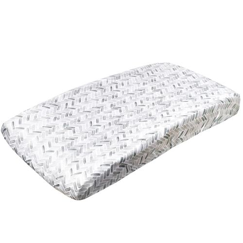 Copper Pearl Premium Knit Changing Pad Cover Soft, Stylish, and Universal Fit for All Standard Diaper Changing Pads, Trendy Design Changing Pad Covers, Alta
