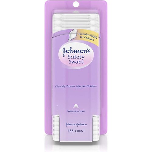 Johnson's Baby Safety Swabs 185 Each