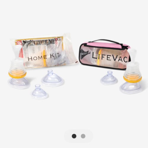 LifeVac Home and Travel Kit Bundle - Toddler and Adult Choking First Aid Device