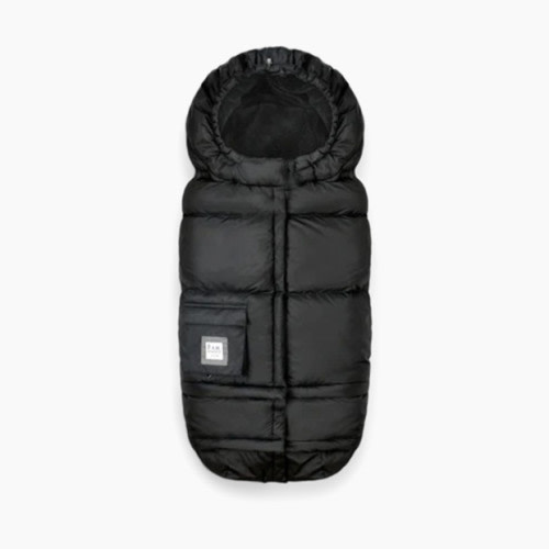 7AM Enfant Blanket 212 Evolution - Black Plush, 6 M-4 T