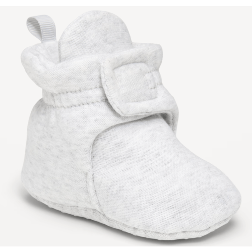 Jersey-Knit Booties for Baby
