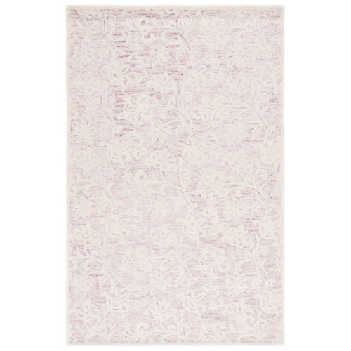 Martha Stewart Rugs Msr Metro Martha Stewart Hand Tufted Wool Pile Floral Rug & Reviews | Wayfair