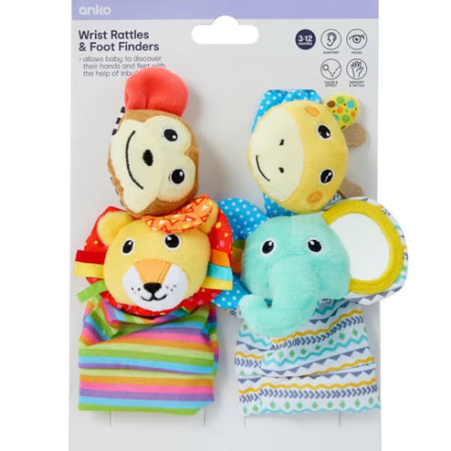 Wrist Rattles and Foot Finders